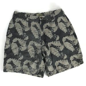 Cubavera Mens Shorts Size 36 Hawaiian Pockets